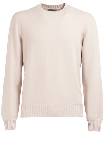 VENGERA - Beige cashmere sweater