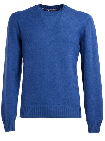 VENGERA - Light blue cashmere sweater