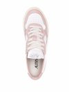 Sneakers 'Medalist' in pelle di vitello bianco e rosa