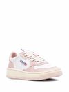 Sneakers 'Medalist' in pelle di vitello bianco e rosa