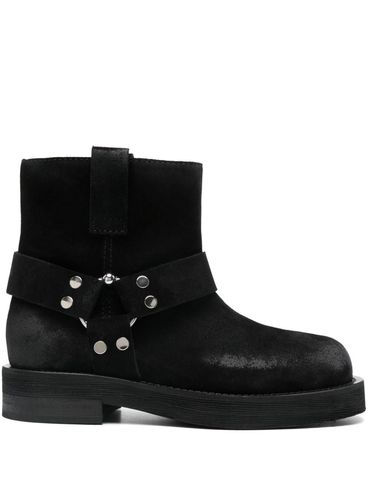 Suede calf leather Steve boots