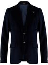 Blazer Gaia monopetto in velluto