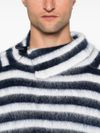 Mohair Le Pull Marina horizontal striped sweater