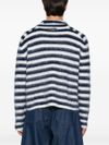 Mohair Le Pull Marina horizontal striped sweater