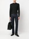 Cashmere and silk crewneck sweater