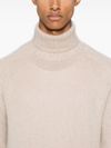 Wool and mohair turtleneck sweater