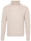 Wool and mohair turtleneck sweater