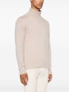 Wool and mohair turtleneck sweater