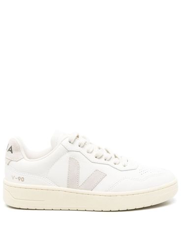 VEJA - Organic leather V90 sneakers