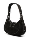 Calf Leather Hobo Brocle shoulder bag