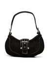 Calf Leather Hobo Brocle shoulder bag