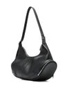 Calf leather Cargo Hobo Large shoulder bag