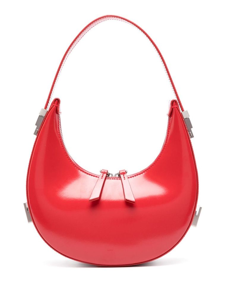 Shop Osoi Calf Leather Mini Toni Bag In Red