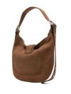 Borsa a spalla media Hobo Brocle in pelle di vitello