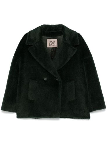 CINZIA ROCCA - Faux alpaca fur jacket