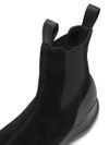 Suede Calf Leather Luna Chelsea Boots