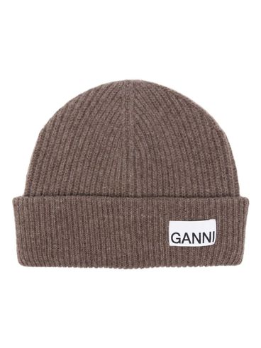 Ribbed wool beanie