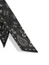 golden goose - Silk scarf with paisley print - 2