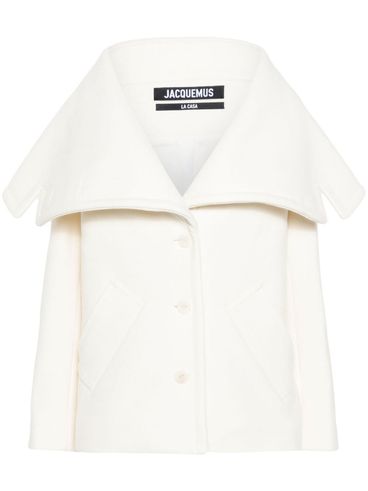 JACQUEMUS - Cappotto corto Le Caban Caruso in lana