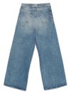 Cotton Roll-up jeans