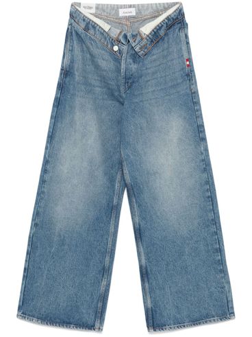 Cotton Roll-up jeans