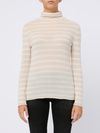 Maglia in cashmere a righe