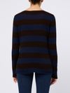 be you - Striped cashmere crew neck sweater - 3