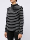 Maglia in cashmere a righe