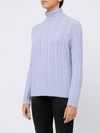 Braided cashmere sweater