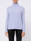 Braided cashmere sweater