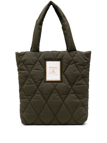 Quilted and padded handheld bag