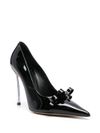 Glossy Calf Leather Julia pumps