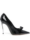 Glossy Calf Leather Julia pumps