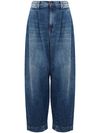 Jeans Chino Baggy in cotone