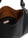 Borsa tote in pelle di vitello con logo