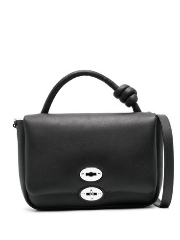 ZANELLATO - Black leather handbag "Ella"