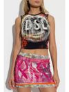 diesel - Top in cotone con graffiti - 3