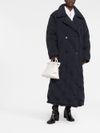 Padded mid-length coat