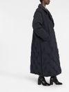 Padded mid-length coat