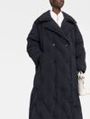 Padded mid-length coat