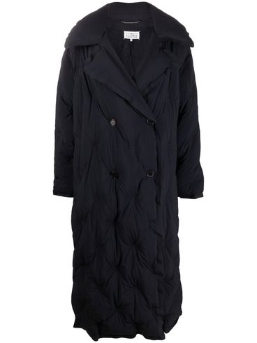 Padded mid-length coat