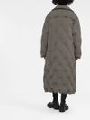 Padded mid-length coat