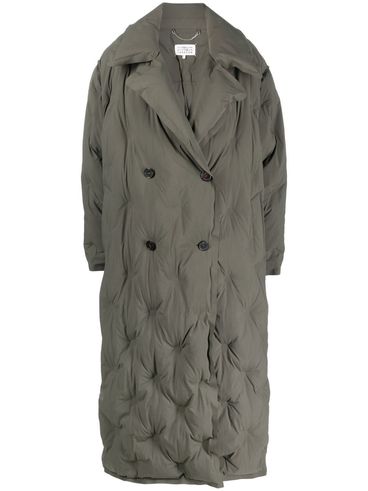 Padded mid-length coat