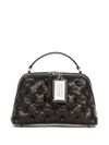 Borsa tote Glam Slam Trapezoid in pelle