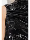 alexander mcqueen - Metallic dress with ruffles - 1