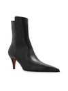 Calf leather ankle boots