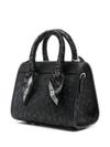 Mini calf leather bag with stars