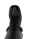 ash - Calf Leather Stan boots with heel - 3