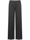 Wool Nadia wide-leg trousers