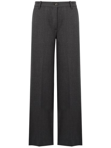 Wool Nadia wide-leg trousers